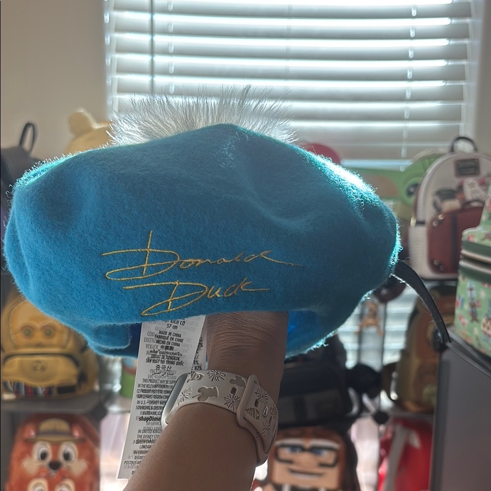 (SOLD) NWT Disney Parks Donald Duck 90th Anniversary Beret